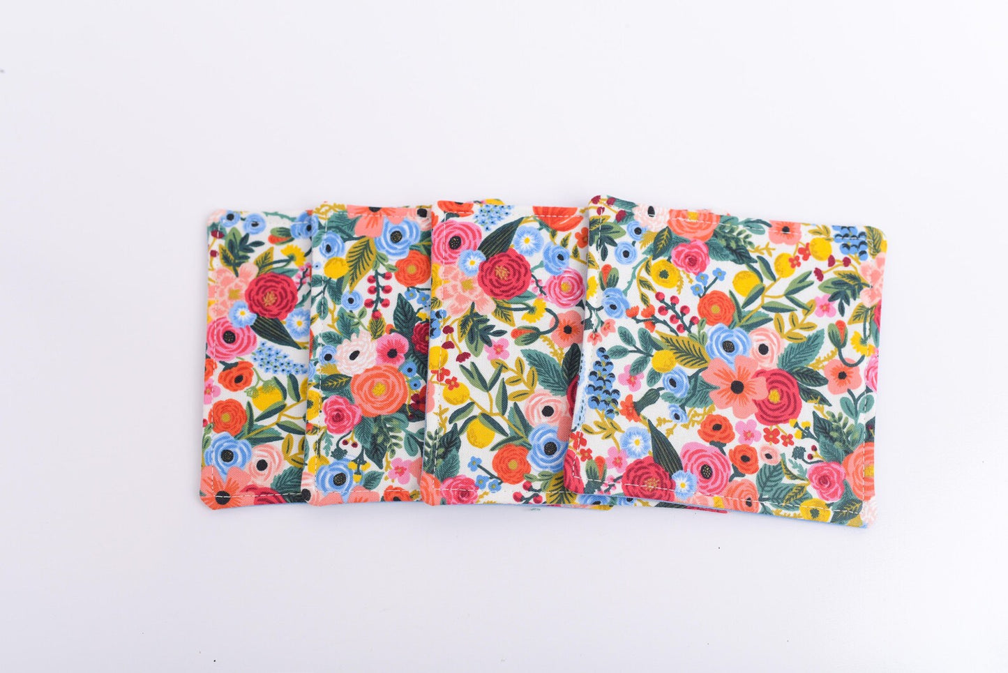 Wildwood Flower Fabric Coasters- Set of 4