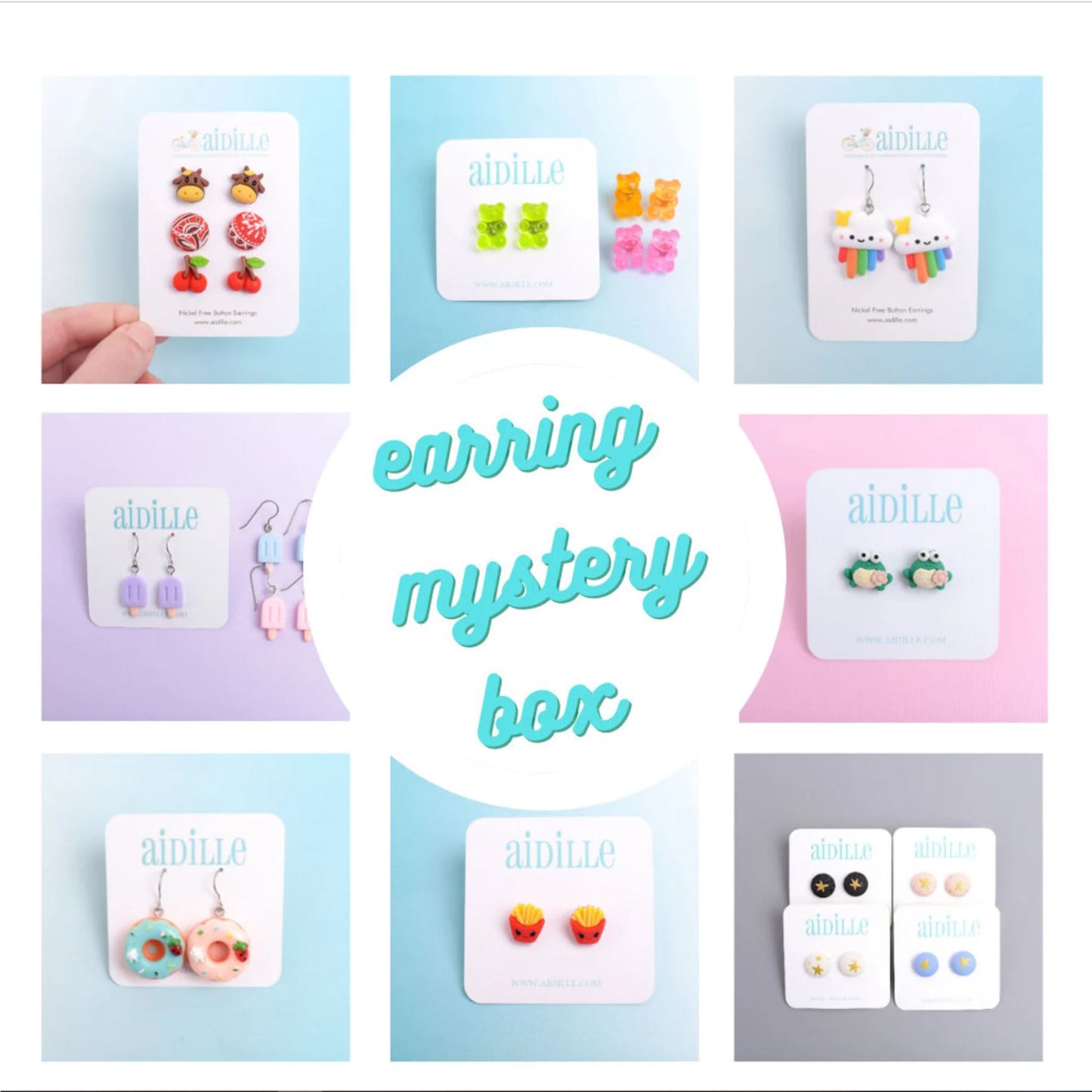 Mystery Earring Box- 5 SURPRISE Styles