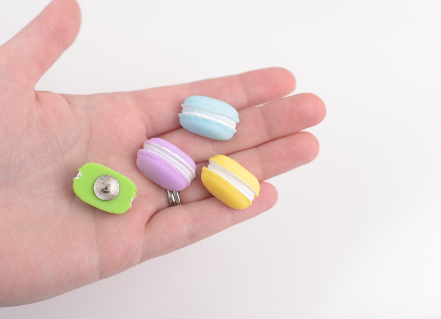 Macaron Push Pins- Set of 5 or 10