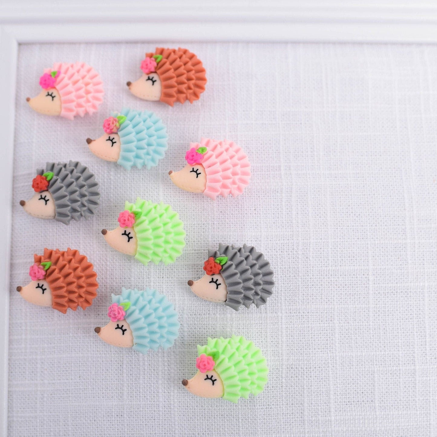 Hedgehog Push Pins- Set of 10
