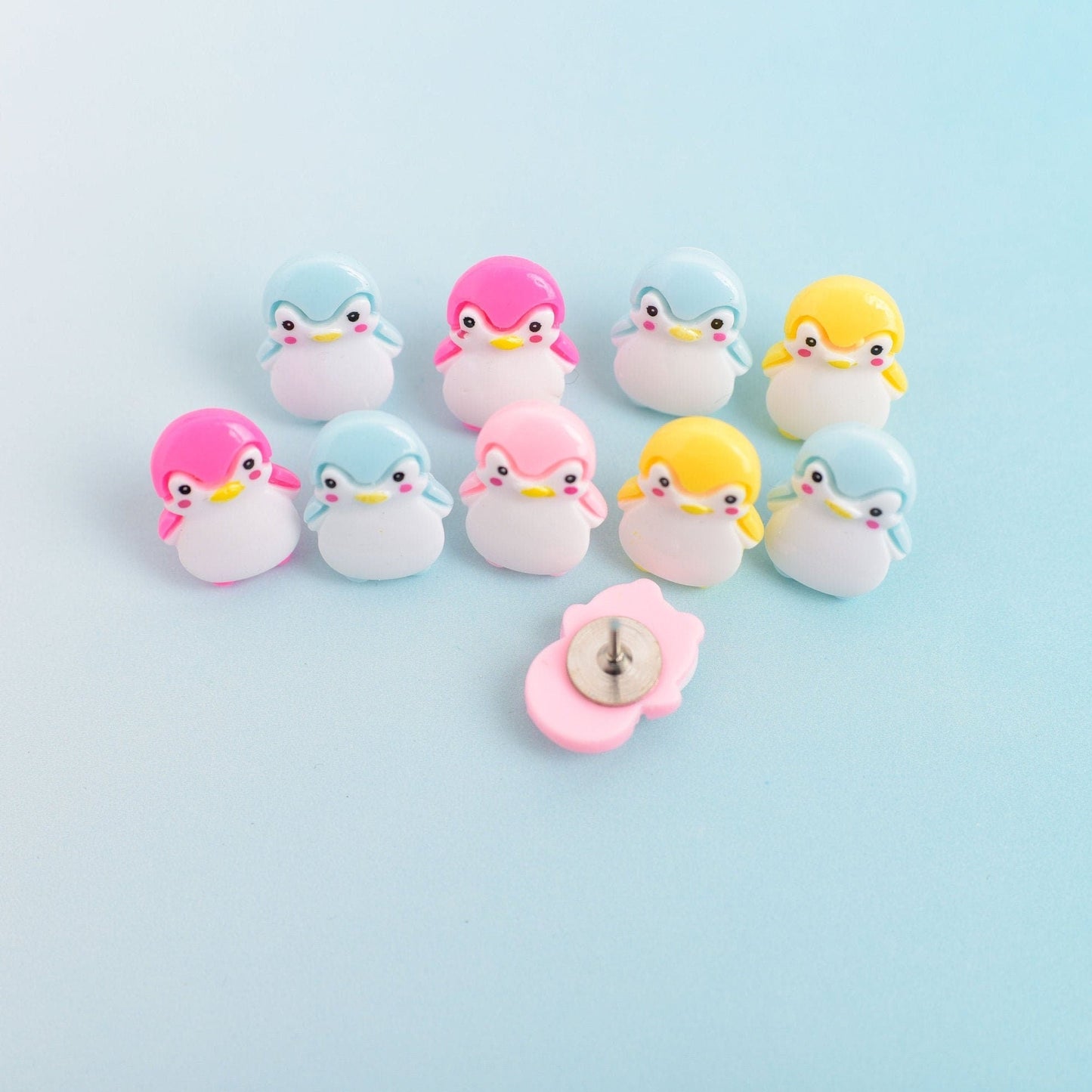 Little Penguin Push Pins- Set of 10