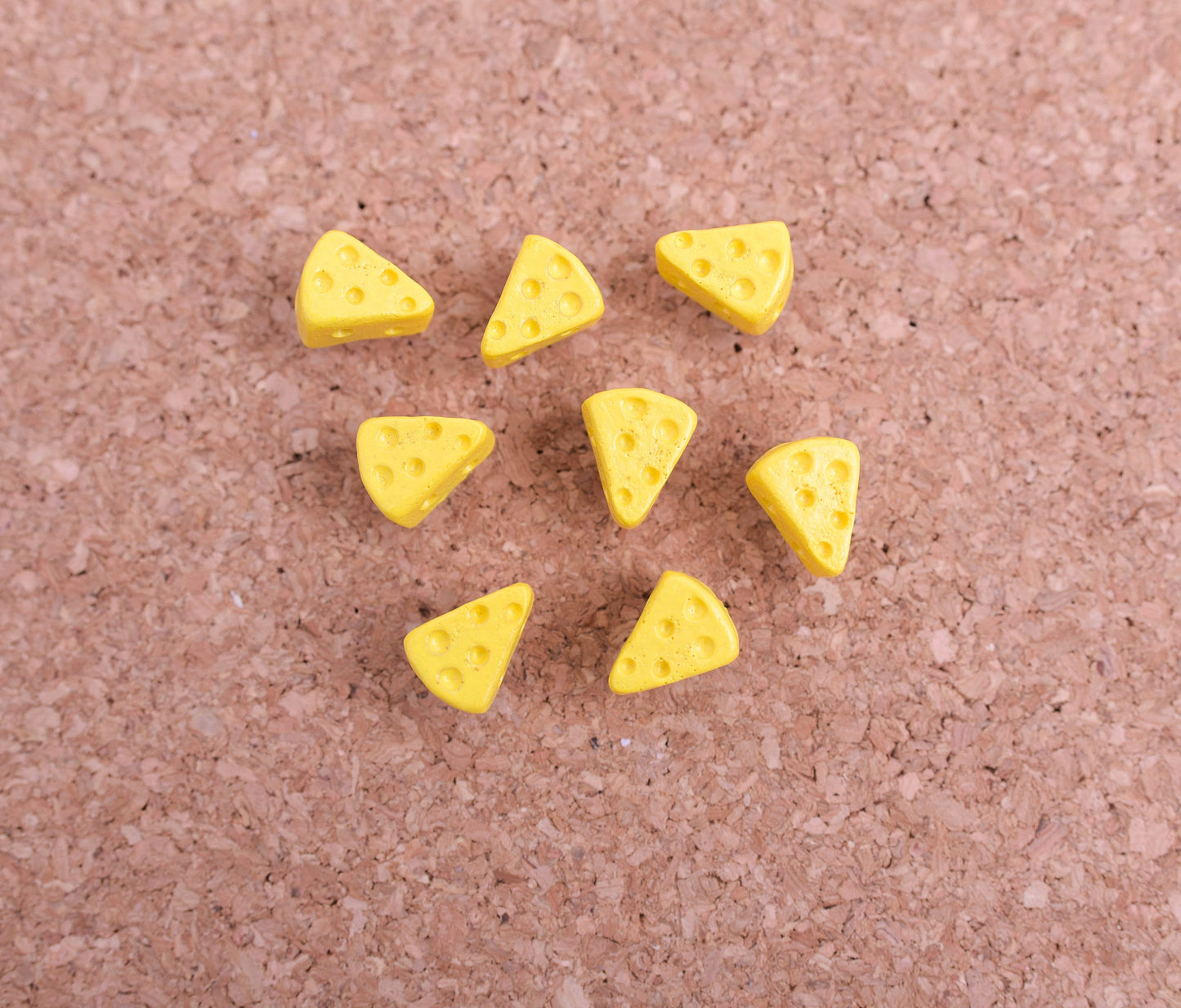 Cheese Push Pins- Set of 8