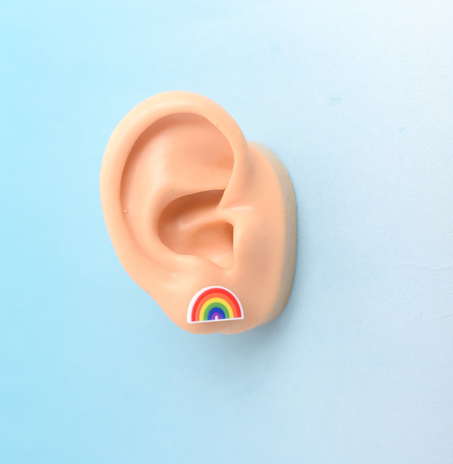 Rainbow Unicorn Earring Trio with Titanium Posts