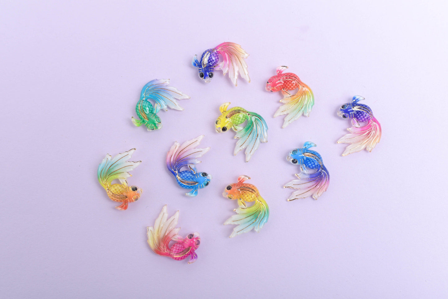 Pretty Koi Fish Magnets- Set of 10