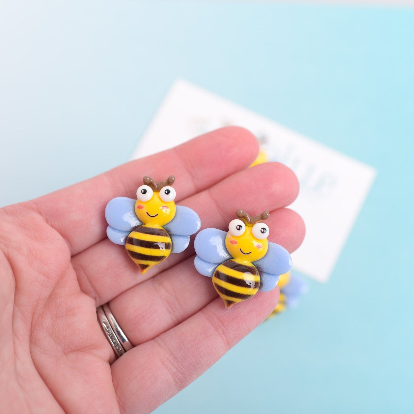 Cartoon Bee Magnets- Set of 5